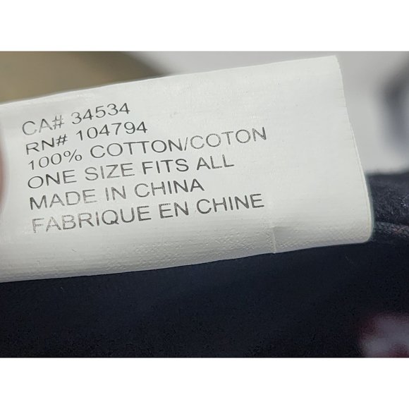 Directional Plus Baseball Cap Black With Canadian/US‎ Flags Adjustable - Picture 8 of 8